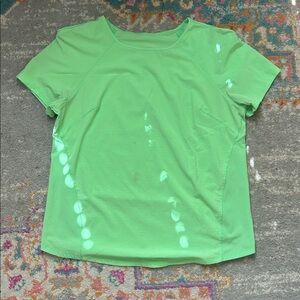 lululemon athletica Green Short Sleeve Tee